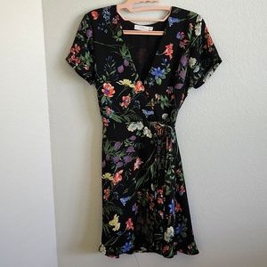 Lush Tie Front Dress
